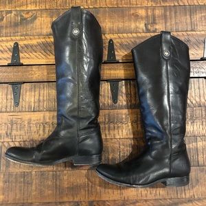 Black Frye Riding Boots